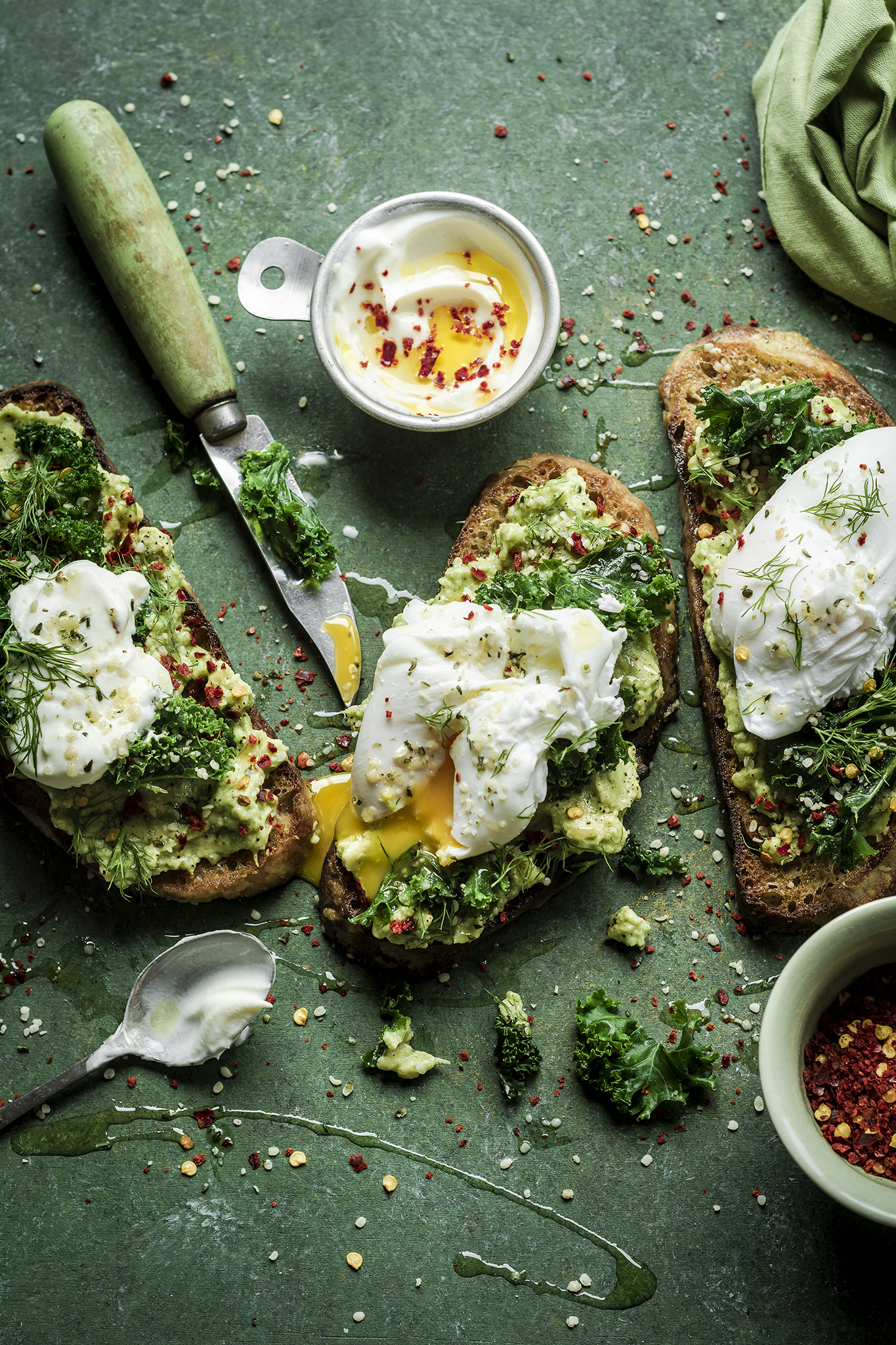 kale w stylizacji