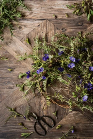 Drukowane tło winylowe Farm Table