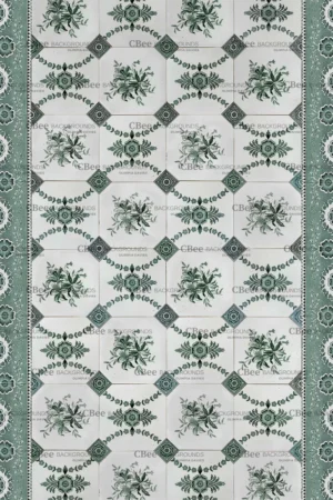 Tło fotograficzne Christmas Spirit, przepiękne kafelki w stylu vintage do fotografii kulinarnej i produktowej. Mają piękny zielony odcień dzięki, któremu sprawdzą się do wielu stylizacji. Dodatkowo mają motyw kwiatowy co nadaje im lekkiego charakteru. Sprawdzi się do zdjęć świątecznych ale również wiosennych. Idealy wzór do opowiadania historii. Jet to tło fotograficzne, które ułatwia budowanie harmonijnych kopozycji.