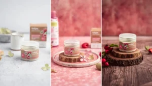 trzy tła fotograficzne jako komplet trzech do siebie pasujących wzorów. Dzięki dobrze dobranej trójce wzorów można tworzyć rozbudowane sesje produktowe i kulinarne, które znacznie podnoszą wartość pracy fotografa