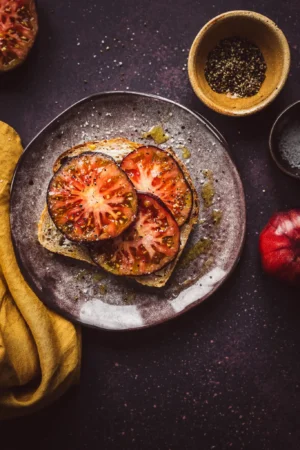 Tło fotograficzne Crimson Brushwork