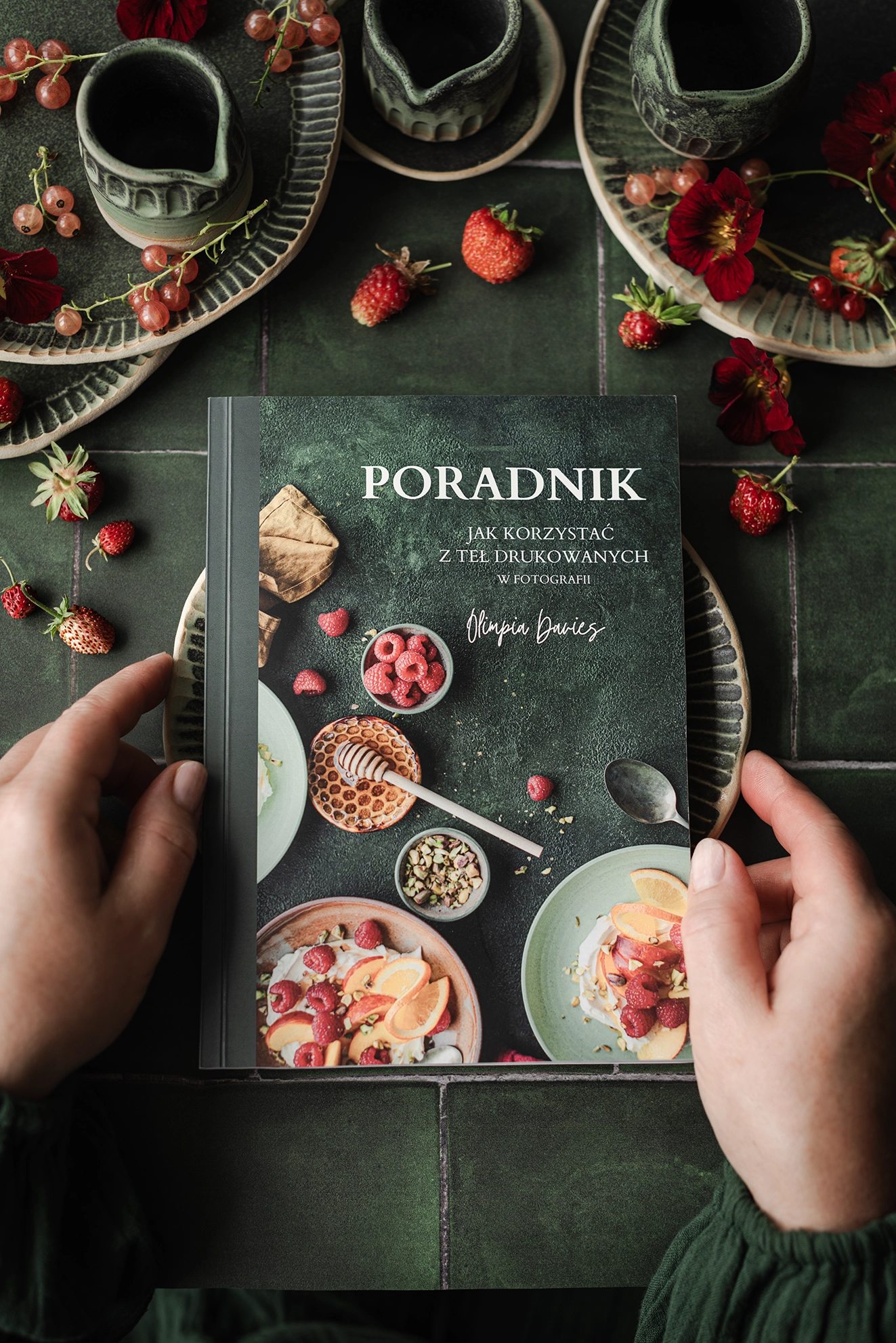 Poradnik Jak korzystać z teł drukowanych w fotografii KSIĄŻKA